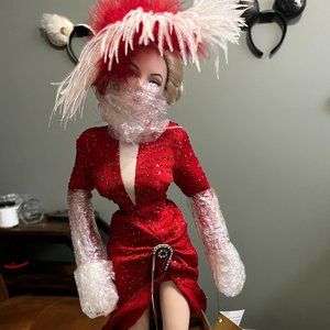 Franklin Mint No. 3 'Gentlemen Prefer Blondes' Marilyn Monroe Portrait Doll